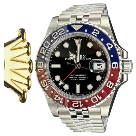 rolex azul con rojo|Relojes Rolex GMT.